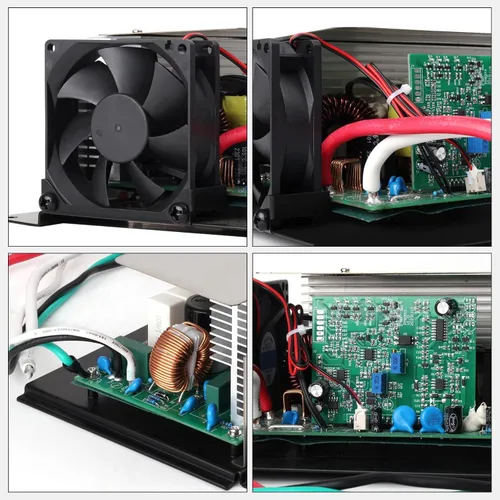 Miniatura 7 de SUPLIFE WF-8945-MBA para batería de litio, compatible con WF-8945-MBA, WF-8955-AD-MBA, carga inteligente de tres etapas de 14.6V, convertidor de 45