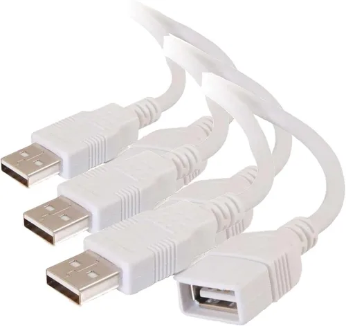 Miniatura 15 de C2G Cable de extensión USB largo, Cable USB, Cable USB A a A, Negro, 16 pies (4.87 metros), Cables to Go 39010