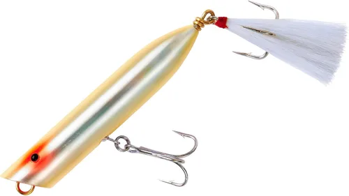 Miniatura 27 de Creek Chub Striper Strike - Señuelo de pesca de fundición larga de hundimiento lento, grado de agua salada Silver Flash