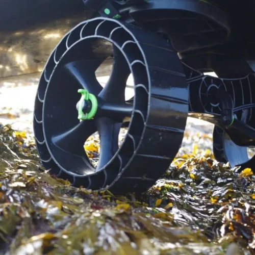 Miniatura 5 de RAILBLAZA C-Tug - Carrito de kayak y canoa con ruedas todo terreno SandTrakz sin pinchazos, capacidad de carga de 300 libras con material reforzado