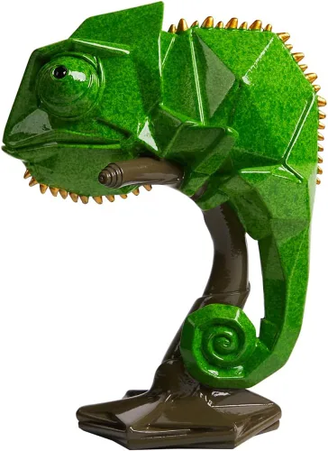 Estatua de animales de lagarto, estatua de animal, decoración moderna, arte para el hogar, regalo para mesa, escritorio, estantería, poliresina,