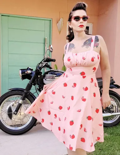 Miniatura 8 de Belle Poque - Vestido vintage sin mangas, para mujer, diseño floral, fruncido, lindo, acampanado, con vuelo, largo por debajo de la rodilla