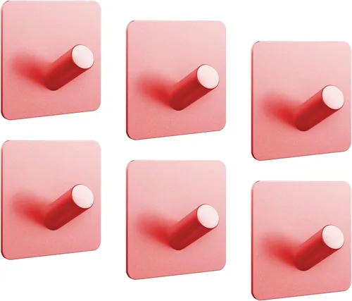 Miniatura 13 de PMMASTO Ganchos autoadhesivos para toallas, ganchos adhesivos resistentes para colgar abrigos de pared para colgar – Ganchos de ducha