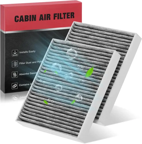 Miniatura 13 de BDFHYK 49357 Filtro de aire de cabina con carbón activado compatible con Mercedes-Benz AMG GT, C180, C200, C250, C300, C350, CLS350, CLS400, CLS500