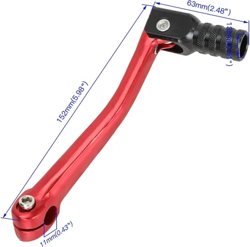 Miniatura 3 de GREHUA Palanca de cambio de engranajes para motocross compatible con 50cc 110cc 125cc 150cc SSR Baja DR49 WR200R SDG 107 IMR Pitster Pro Atomik