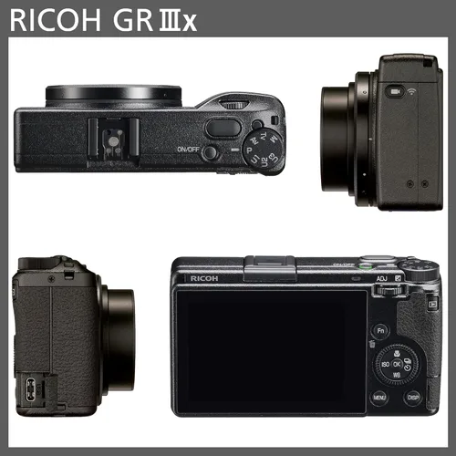 Miniatura 9 de Ricoh GR IIIx, Negro, Cámara digital compacta con sensor CMOS de tamaño APS-C de 24MP, lente GR de 40mmF2.8 (en formato de 35mm)