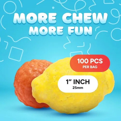 Miniatura 4 de Seedlings Gumballs para Niños - 1.7lb Goma Original Seedling - Bolas de Chicle con Forma de Fruta - Chicle Globo para Niños - Bolas de Chicle