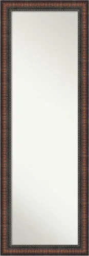 Miniatura 19 de Amanti Art Espejo de pared para puerta, espejo de longitud completa (51.5 x 17.5 pulgadas), espejo estrecho de cuerpo completo para muebles y espejo