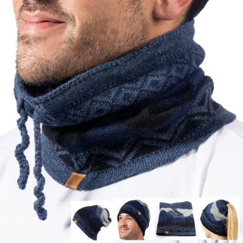 Baby Alpaca Alpaca Neck Warmer, Unisex Winter Warm Hat, Multipurpose Headwear, Neck Gaiter Scarf, Soft Warm