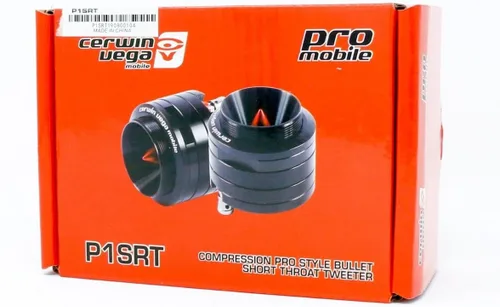 Miniatura 9 de Cerwin Vega P1SRT 1" 100W Max/50W RMS Shallow Titanium Componente Bocina Tweeter