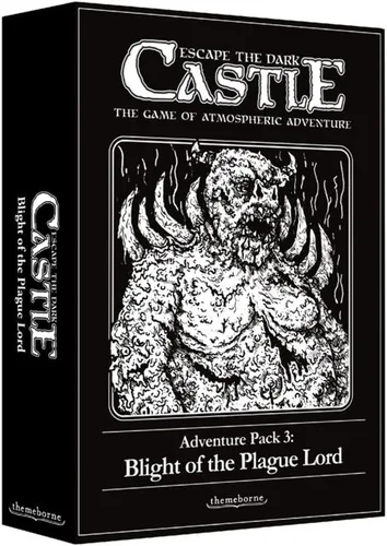 Themeborne Juego de mesa Escape The Dark Castle Blight of The Plague Lord Adventure Pack 3 – ¡Confronta a nuevos enemigos! Juego de estrategia