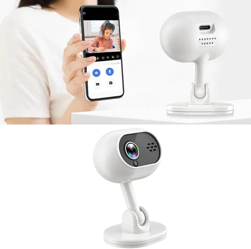 Miniatura 6 de Cámara de intercomunicación de voz IP Wifi 1080P, Cámara interior de acción de seguridad, Dispositivo de visión nocturna Mini vigilancia, 1080P WIFI