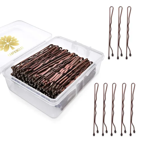 Miniatura 12 de KANPRINCESS Kit de 100 horquillas de 2 pulgadas para el cabello, pinzas de sujeción segura para mujeres y niñas, salón de peluquería con caja