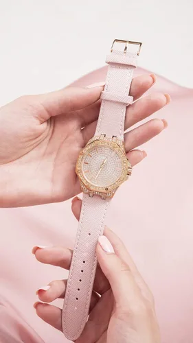 Miniatura 7 de GUESS Ladies Sport Crystal Octagonal 39mm Watch