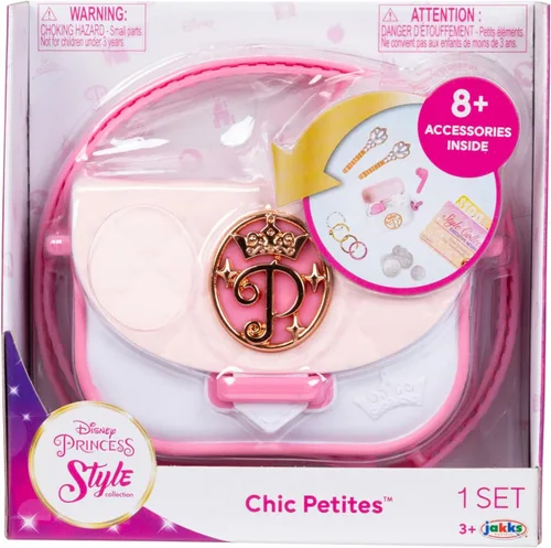 Miniatura 5 de Colección de Estilo Disney Princess Bolso - Bolso Pequeño y Elegante A de Juego de Simulación - Mini Bolso de Vinilo Suave para Niñas de 3 Años