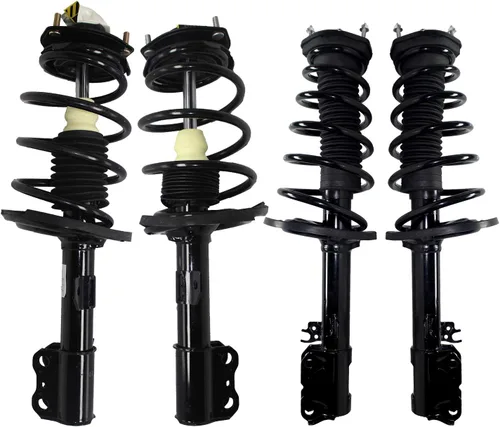 Miniatura 27 de Detroit Axle - 4 piezas de soportes para Toyota 2004 2005 2006 2007 2008 2009 Prius, soportes delanteros y traseros con resortes helicoidales
