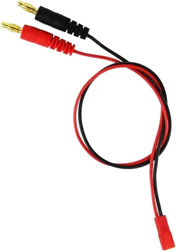 Miniatura 2 de FLY RC Cable de carga de 0.157 in y 0.157 in macho de plátano para JST 20 awg, cable de carga de silicona suave, 11.8 in, piezas Lipo