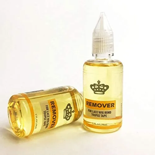 Removidor de Acción Rápida para Extensiones de Cabello con Cinta, Pegamento para Peluca y Cinta de Extensión de Doble Cara (Una Botella)