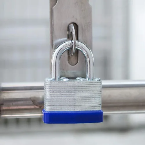 Miniatura 5 de Paquete de 4 candados de alta seguridad con las mismas llaves de 2.6 x 1.7 pulgadas, candado resistente con cerraduras de llave con las mismas