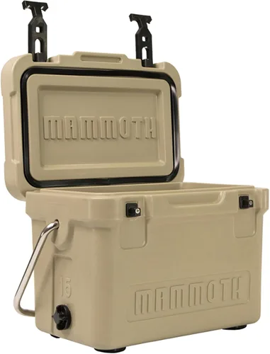 Miniatura 16 de Mammoth Coolers Cruiser Series, baúl de hielo duro aislado con construcción duradera de doble pared rotomoldeada, ideal para actividades recreativas