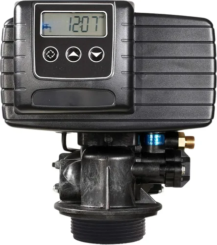 Miniatura 3 de AFWFilters 5600sxt Ablandador de agua de grano medido bajo demanda de 48,000 granos con tanque de salmuera, derivación y adaptadores de 1