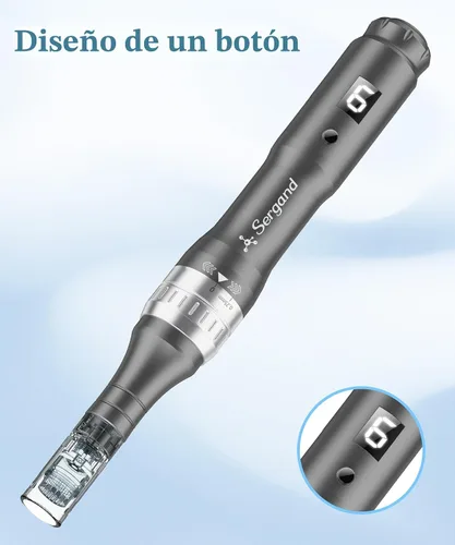 Miniatura 4 de Bolígrafo profesional inalámbrico con 20 cartuchos de repuesto – Máquina de microagujas profesional ajustable con microagujas, 6 piezas de 16 pines