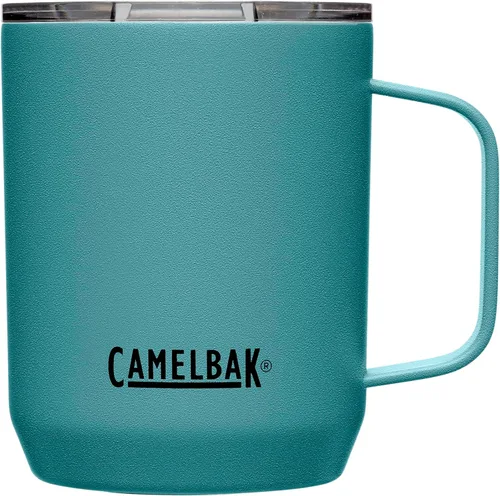 Miniatura 16 de CamelBak Horizon - Taza de campamento de 12 onzas, acero inoxidable aislado, tapa de tres modos, color negro