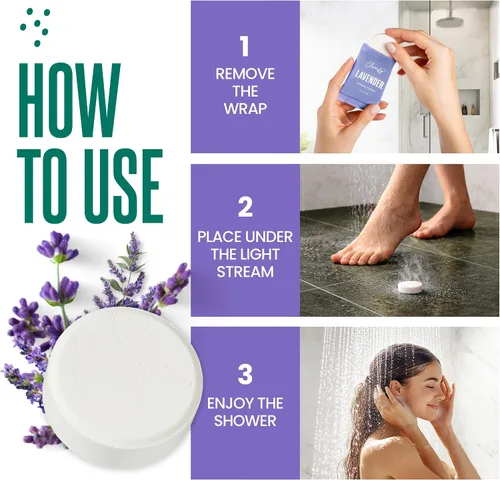 Miniatura 7 de Cleverfy Vaporizadores de ducha de lavanda para aromaterapia, regalos de cumpleaños para mujeres, mamá, esposa, abuela, ella, mejor amiga, hija