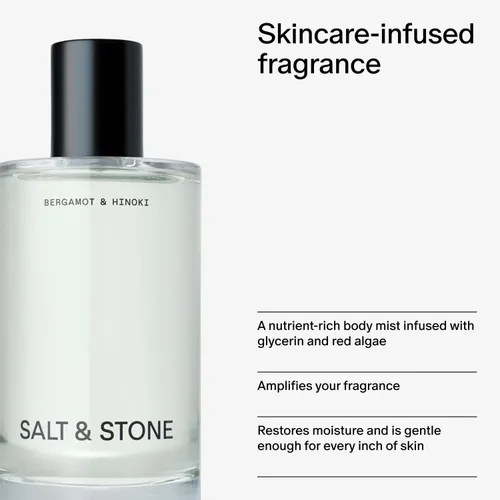 Miniatura 10 de Salt & Stone Signature Scent Duo Set Desodorante sin aluminio de 48 horas y bruma corporal hidratante Desodorante con infusión de cuidado