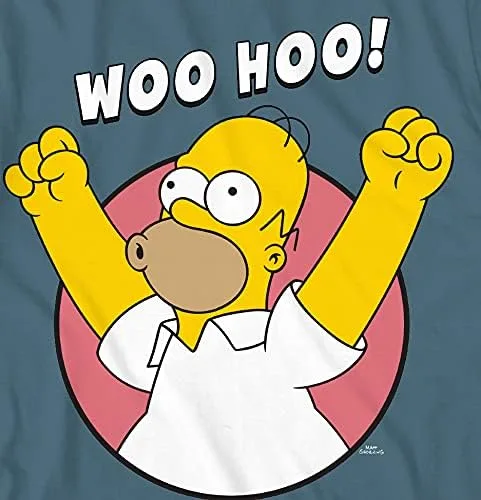 Miniatura 2 de The Simpsons Homer Woo Hoo! - Camiseta para hombre