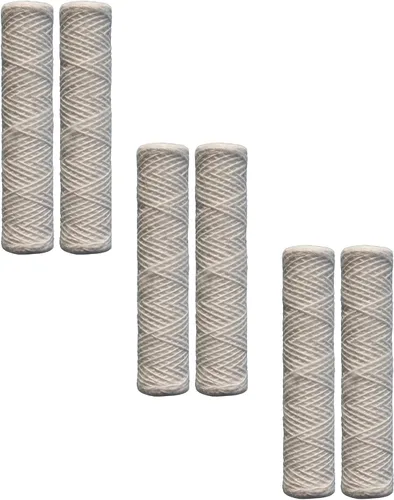 CFS Paquete de 6 cartuchos de filtro de sedimentos para toda la casa compatibles con modelos W30W - Elimina el mal sabor y el olor - Cartucho de