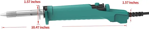 Miniatura 9 de YIHUA 929D VI - Plancha desoldadora eléctrica controlada por temperatura con rendimiento mejorado, herramienta de soldadura calentada con 3