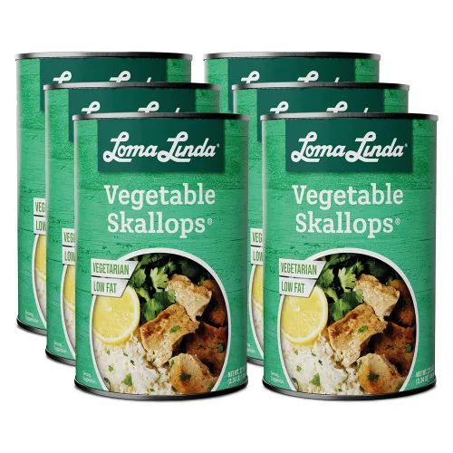 Miniatura 6 de Loma Linda - A base de plantas (Vegetable Skallops® (15 oz.)