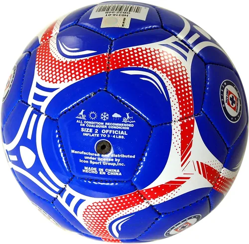 Miniatura 2 de Cruz Azul Auténtica pelota de fútbol con licencia oficial, tamaños 2-03-2