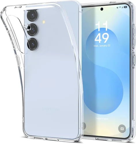 Miniatura 18 de Spigen Liquid Crystal para Galaxy S24 (2024) [Protección de Grado Militar] - Transparente