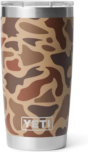 Miniatura 37 de YETI Rambler - Vaso de acero inoxidable con aislamiento al vacío de 20 onzas con tapa MagSlider Todo acero inoxidable