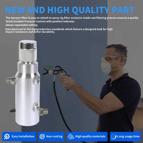 Miniatura 6 de 15G455 Conjunto de bomba de válvula de retorno para colector de filtro de líquido Conjunto de bomba de válvula de retorno para Graco