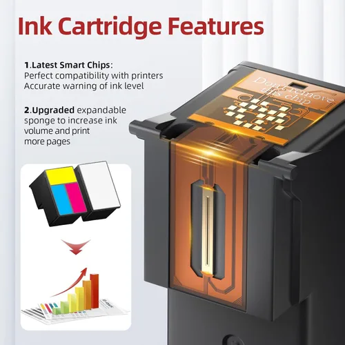 Miniatura 4 de PG-240 XL 240XL Cartucho de tinta negra compatible con Canon 240XL Cartucho de tinta negra PG240 PG-240XL para Canon PIXMA MG3620 MG3600 MG5120