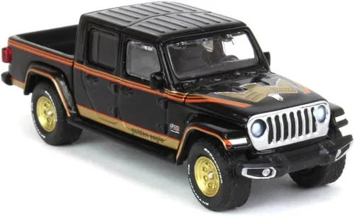 Miniatura 2 de Jeep Gladiator - J-10 Golden Eagle Tribute Diecast Modelo a Escala 1:64 - Greenlight