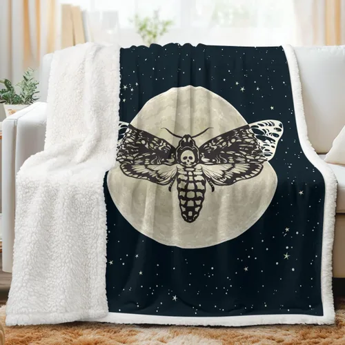 Miniatura 54 de Sleepwish Manta de forro polar de camuflaje verde para niños y niños, manta de sherpa de camuflaje marrón suave para sofá, silla, manta