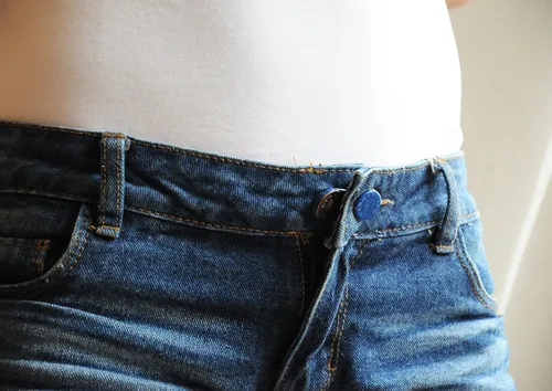 Miniatura 6 de Paquete de 5 extensores de pantalones con botones flexibles Añade 1 a 2 pulgadas súper resistente con un poco de elasticidad negro