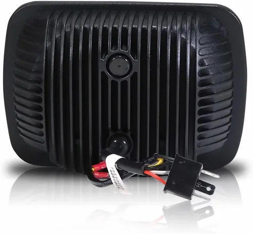 Miniatura 3 de 7 x 6 – Faros delanteros, luz de ledes, HID, transparentes, sellados, con DRL, 7 pulgadas x 6 pulgadas, 5 x 7.