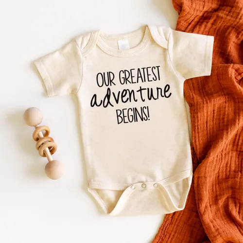 Miniatura 2 de Bump and Beyond Designs Our Greatest Adventure - Anuncio de embarazo para la familia