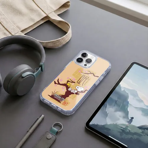 Miniatura 155 de Carcasa de gel para iPhone 7 Plus/iPhone 8 Plus, diseño de Snoopy Oriental de Peanuts, Badges