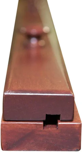 RRD - Percha de edredón para pared para exhibición (30 pulgadas), estante de madera hecho por Amish para montaje en pared, colgadores de tapiz