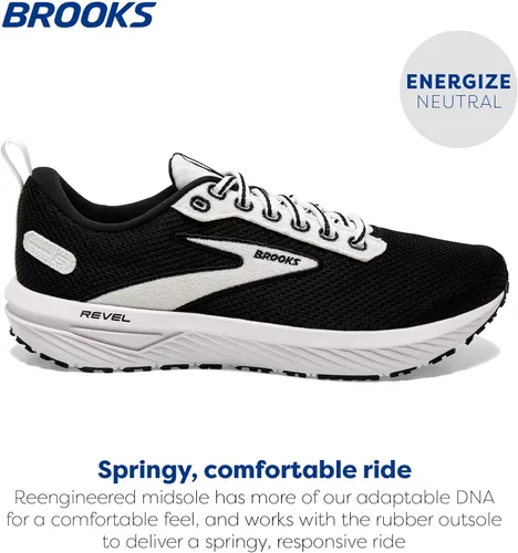 Miniatura 2 de Brooks - Tenis Revel 6 de correr neutros para mujer