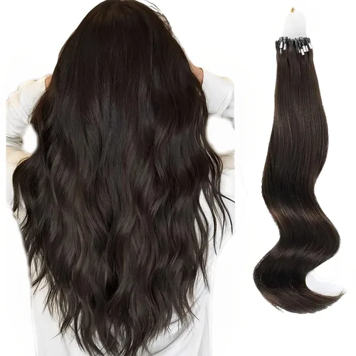 Miniatura 19 de ABH AMAZINGBEAUTY HAIR Extensiones de cabello rizado liso para mujeres negras con punta en I, cabello humano, punta en I, Remy, 50 mechones, punta