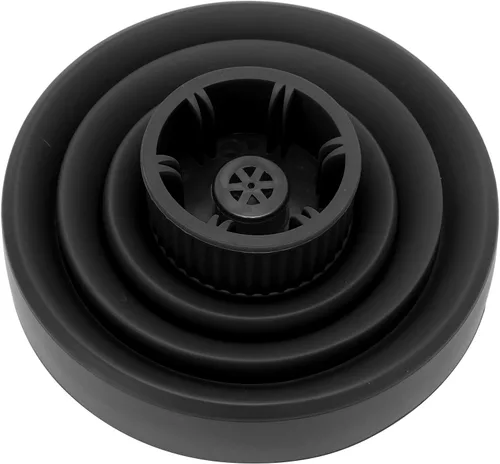 Miniatura 3 de Difusor universal para secador de pelo, portátil, plegable, ligero, color negro