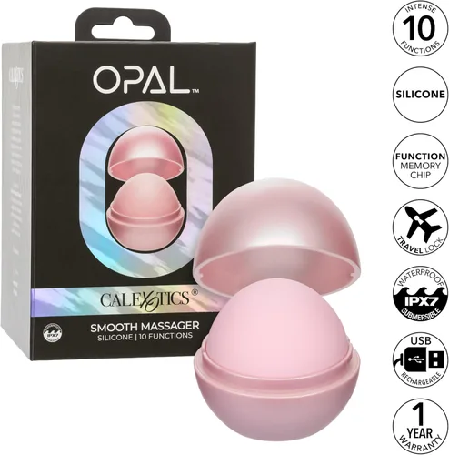 Miniatura 3 de CalExotics Masajeador liso de ópalo, vibrador adulto del juguete del sexo para las mujeres y ella - SE-0008-70-3 Rosado
