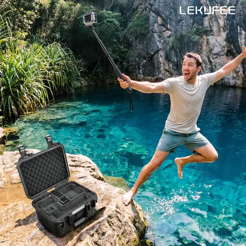 Miniatura 5 de Lekufee Funda rígida impermeable para GoPro Hero 13/12/11/10/9/8, LIT Hero, Hero 4K, Gopro Volta, Media Mod, Creator Edition y más accesorios